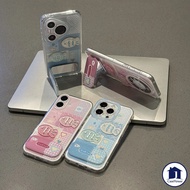 Soft Case Compatible With Cute Fish Mirror Stand OPPO A6 A6C A60 A6T A3 X A5i Pro A18 A17 A38 A54 A7