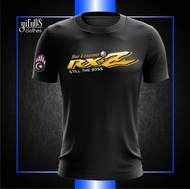 yufuOS Ready Stock Baju RXZ Member T Shirt YAMAHA RXZ The Legend Motor 2023 Still The Boss Microfibe