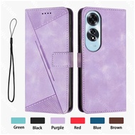 Leather Flip Wallet Casing For OPPO A60 A3Pro A79 A59 A18 A38 A58 A78 OPPOA60 A 60 79 4G 5G Phone Ca
