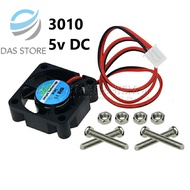 Fan DC 3cm x 3cm raspberry PI 5volt mini brushless DC motor