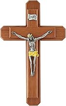 Christian Brands 13" H Walnut Sick Call Crucifix Set