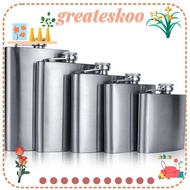 GREATESKOO Liquor Flask Leakproof Drinkware Alcohol Wine Whiskey Holder