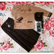 Elementary school uniform, girl scout suit, complete set for grades 1-6 elementary school