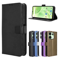 Suitable for Umi Umidigi G9 5G/Note 90 Phone Case Flip Card Rope Diamond Pattern Phone Leather Case 