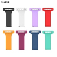 [dolity21] Silicone Nurses Watch Fob Clip On Strap Midwives Lightweight for Garmin Gift