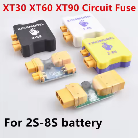 FPV Smoke Stopper 2-8S XT30 XT60 XT90 Circuit Fuse Installation Test Safety Plug Short-circuit Prote