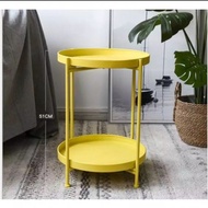 PUTIH Gladom Tray table Iron Tray table - White, 0