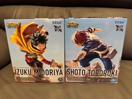 SEGA 我的英雄學院 劇場版 綠谷出久 & 轟焦凍 公仔