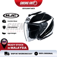 HJC I30 Slight Open Face Helmet Motor Visor Topi Keledar Keselamatan Open Face Original Superbike SI