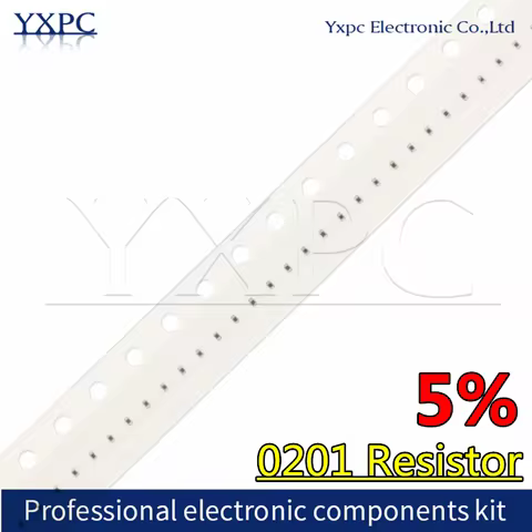 100pcs 0201 Resistor 5% 0R ~10M 1/20W Chip SMD 0 1 10 100 150 220 330 ohm 1K 2.2K 4.7K 10K 100K 0R 1