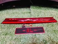 Proton X70 X90 Rear boot trunk center garnish led lamp light cover lip bodykit body kit