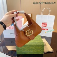 H I G Q U A L T Y Cl 
 Folding Gift Box p h r o d i t e Half Crescent Underarm Bag Single Bag Skyles