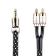 3.5mm轉2RCA【川木】全新現貨【M220】一分二 3.5轉雙蓮花 rca