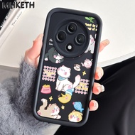 MHKETH Case For OPPO Reno 12F 4G 12F 5G F27 5G Cute Cat Shockproof Phone