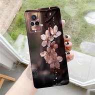HP VIVO V21 4G, 5G Fashion Case Flower Softcase VIVO V21 4G, 5G Pro Camera Casing VIVO V21 4G, 5G Ca