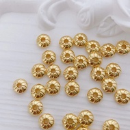 A1010 [Monochrome Monochrome Free 50 Pieces for Order Over 100 Pieces] 14K Gold-Clad Color-Preservin