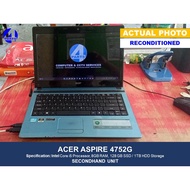 ACER 4752G LAPTOP - (SECOND HAND)