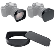 JJC Metal Square Bayonet Lens Hood Shade for Fuji Fujifilm Fujinon XF 16-80mm f/4 R OIS WR Lens on F