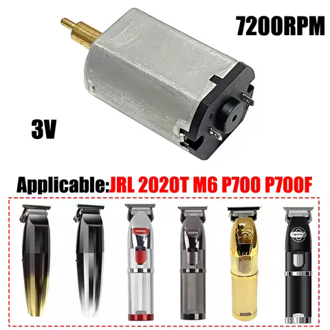 7200RPM Hair Clipper 3V Motor Engine Rotor Professional Repair Replacement Tool Compatible Trimmer J