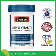 Swisse Ultiboost Men's Vitality (Maca + Oyster + Kangaroo) 120 Tablets