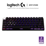 Logitech G PRO X 60 LIGHTSPEED Wireless Gaming Keyboard, Ultra Compact TKL 60% Mechanical Keyboard f