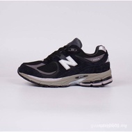 PTPV New Balance 2002R Black Gray Low top running shoes for men and women alike