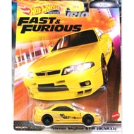 Hot Wheels Nissan Skyline GTR R33 Fast And Furious