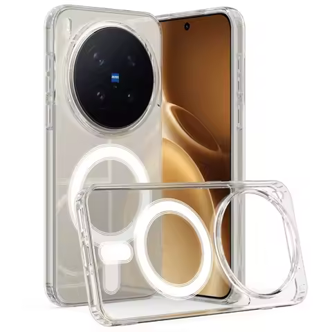 For VIVO X300 Ultra For Magsafe Magnetic Wireless Charging Case For VIVO X300 Ultra X300Pro Acrylic