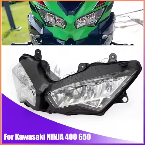 LED HeadLight Assembly Motorcycle Headlamp For Kawasaki NINJA 400 650 EX400 EX650 ZX6R ZX-6 ZX636 ZX
