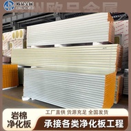Rockwool Purification Board A-Class Fireproof Dust-Free Workshop Insulation Ceiling Insulation Colo