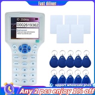 In stoick-RFID Copier RFID Reader Writer Multi-Frequency RFID Card Reader Smart Card Decoder for Acc