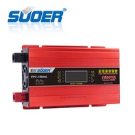 Suoer​​ Pure​ sine​ wave​ Inverter  รุ่น FPC-1500A  อินเวอร์เตอร์ 1500W 12V เพียวซายเวฟ แปลงไฟ12Vเป็น220v ของแท้ ส่งเร็ว