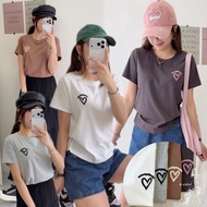 9105 Heart Toothbrush Embroidery T