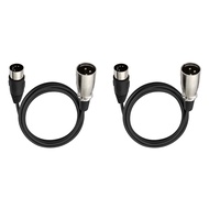 Yours MO-2X DIN 5 Pin to XLR 3 Pin Audio Cable for Match Music Instruments or Cables with MIDI or XL