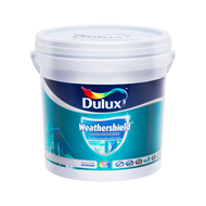 สีทาภายนอก Dulux Weathershield Hydrofresh เนียน Base B (แจ้งเฉดสีทาง chat ก่อนกดสั่งซื้อ)