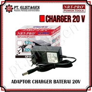 NRT PRO Adaptor Charger Cas 12V 20V Mesin Bor Cordless DC 330 340 343