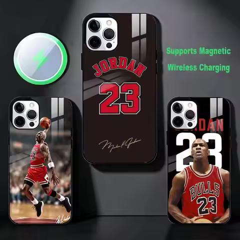 The GOAT M-Michael J-Jordan Phone Case For IPhone 18 17 16 15 14 13 12 Pro Max 16/15/14Plus Wireless