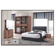 🔥100% Melamine 🔥Almari Baju TH Wardrobe 5 / 6 X 8FT TH1007