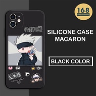 DC Case Gojo Satoru Xiaomi Redmi 4A 5A 6A 9A 9C 9T NOTE 7 8 9 10 8PRO 9PRO 10PRO POCO X3 M3 F4 DU045 Jujutsu Kaisen Softcase Casing Fashion Silikon Pelindung HP Macaroon Custom Printing Handphone Motif Karakter Bergambar Anime