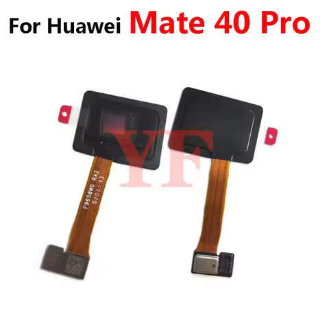 For Huawei Mate 30 Pro Lite 40 Pro 50E 50 Pro 4G 5G Fingerprint Sensor Scanner Touch ID Connect Home