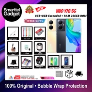 New l vivo Y78 5G 8GB+8GB Extended + RAM 256GB ROM, 120Hz OLED 3D Curved Display, 64MP OIS Camera, 5