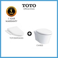 TOTO AVANTE Wall Hung Toilet Bowl CW822RJT2 with Washlet TCF23410ASG SET