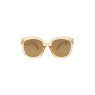 透膚款 方框墨鏡 Square sunglasses - yellow