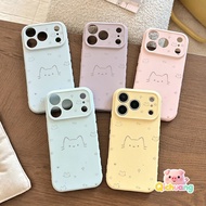 Cute Line Art Cat Side Hearts Case For Xiaomi Poco X8 Pro Max X7 X6 M8 M4 F8 F7 Ultra F6 F5 Pro 5G 4