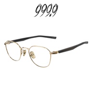 Japan 999.9 Nines Glasses S-645T C.1 (Gold/Transparent Black) Japanese Handmade Frame [Original Glas