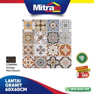 Fiorano Granit Lantai Porselen 60x60 Motif Vintage Acak Matt Glazed