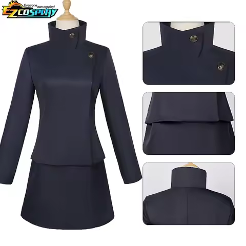 Anime Jujutsu Kaisen Ieiri Shōko Cosplay Kostuum Kleding Halloween Rollenspel Ieiri Shōko Jurken Hig