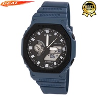 SPORTS Waterproof Original LASIKA 147D Divers Digital Movement LED Lights Black Dial Blue Resin Band