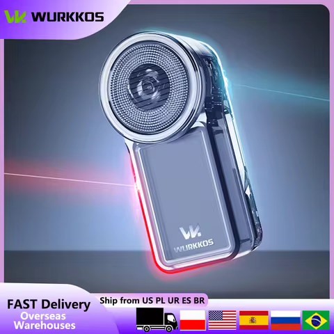 Wurkkos HD03 680LM Mini Clip Flashlight Rechargeable with Colorfull Light for Outdoors Local Shipmen