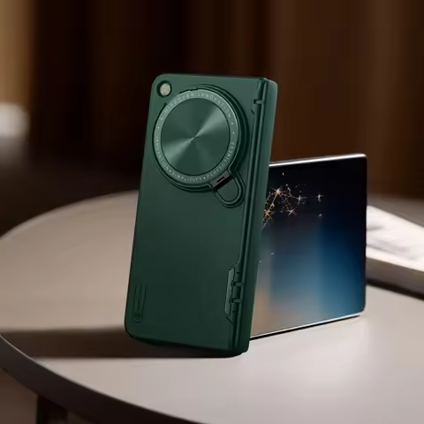 For OnePlus Open Case NILLKIN Frosted Shield Prop Full Coverage Lens Flip Bracket For One Plus Open 